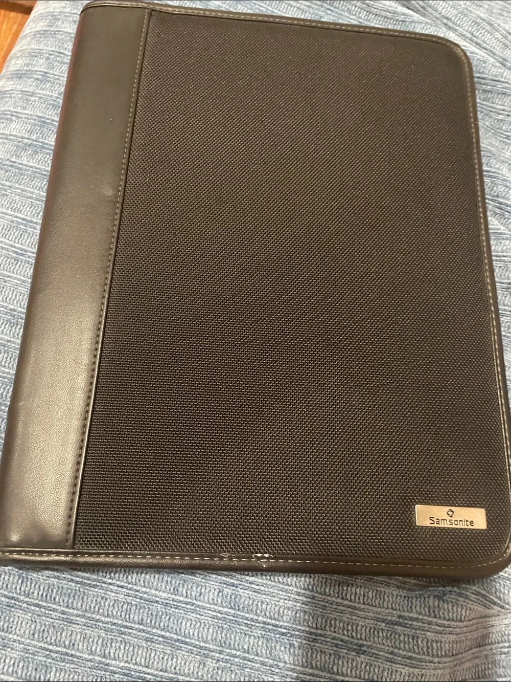 Samsonite Black Tablet Sleeve with Textured Panel